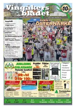 Vingåkersbladet framsida nr 3 2024