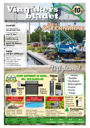 Vingåkersbladet framsida nr 4 2024