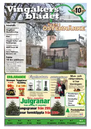 Vingåkersbladet framsida nr 7 2024
